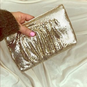 Gold Sequin Clutch